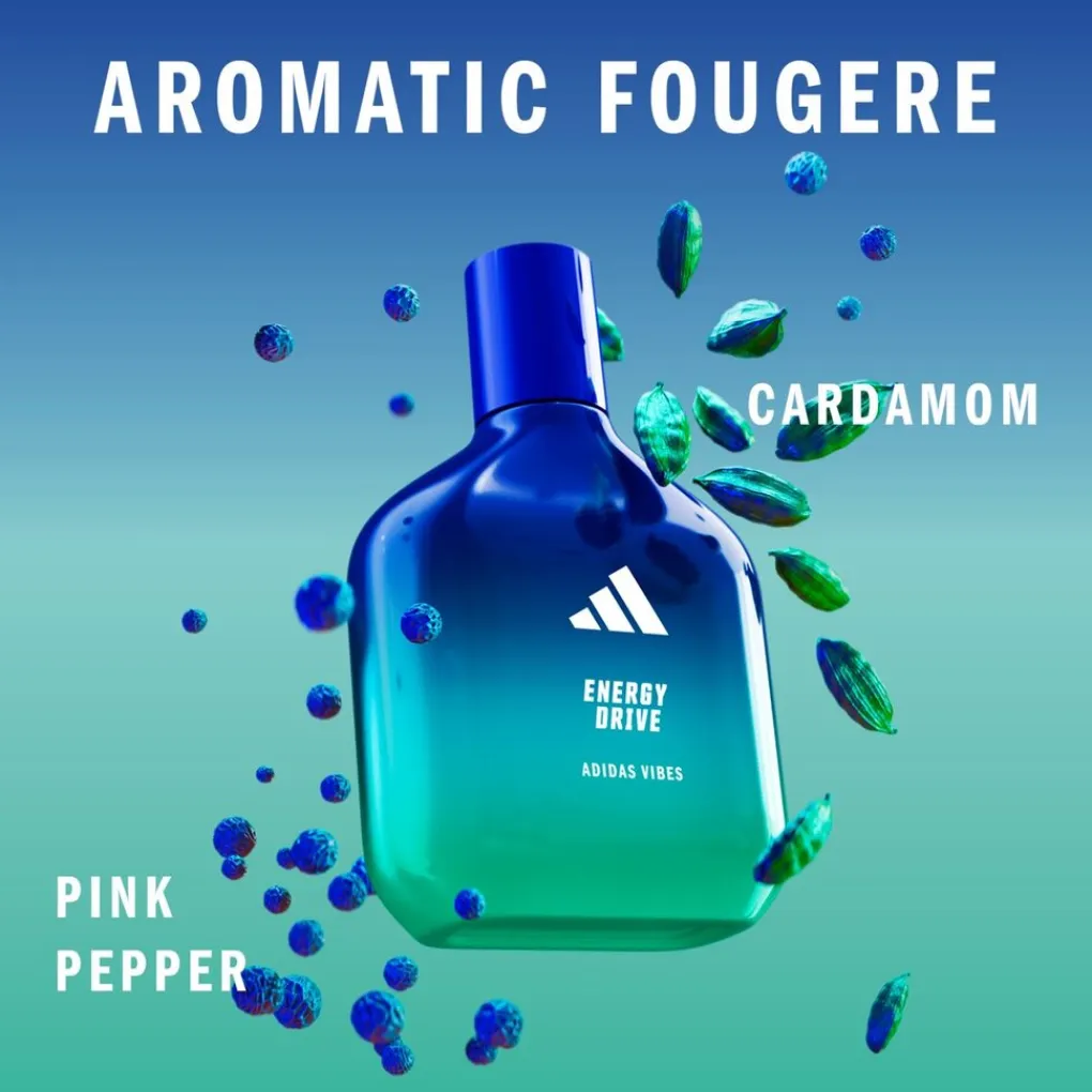 DAMES Adidas Unisex Parfum|Herenparfum>Vibes Energy Drive Eau de Parfum