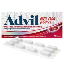 Advil Pijn>Reliva Forte 400mg Oval-Tabs