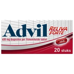 Advil Pijn>Reliva Forte 400mg Oval-Tabs