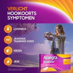 Allegra Allergische Reacties>Fexotabs Hooikoortstabletten