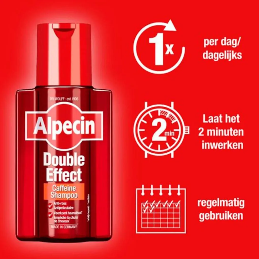 Alpecin Shampoo>Dubbel-Effect Shampoo
