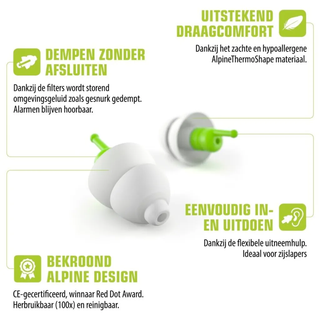 Alpine Oor En Mond>Sleepsoft Oordoppen
