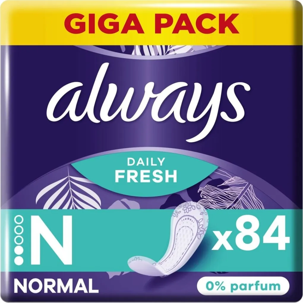 Always Dailies Inlegkruisjes>Fresh Normal Inlegkruisjes