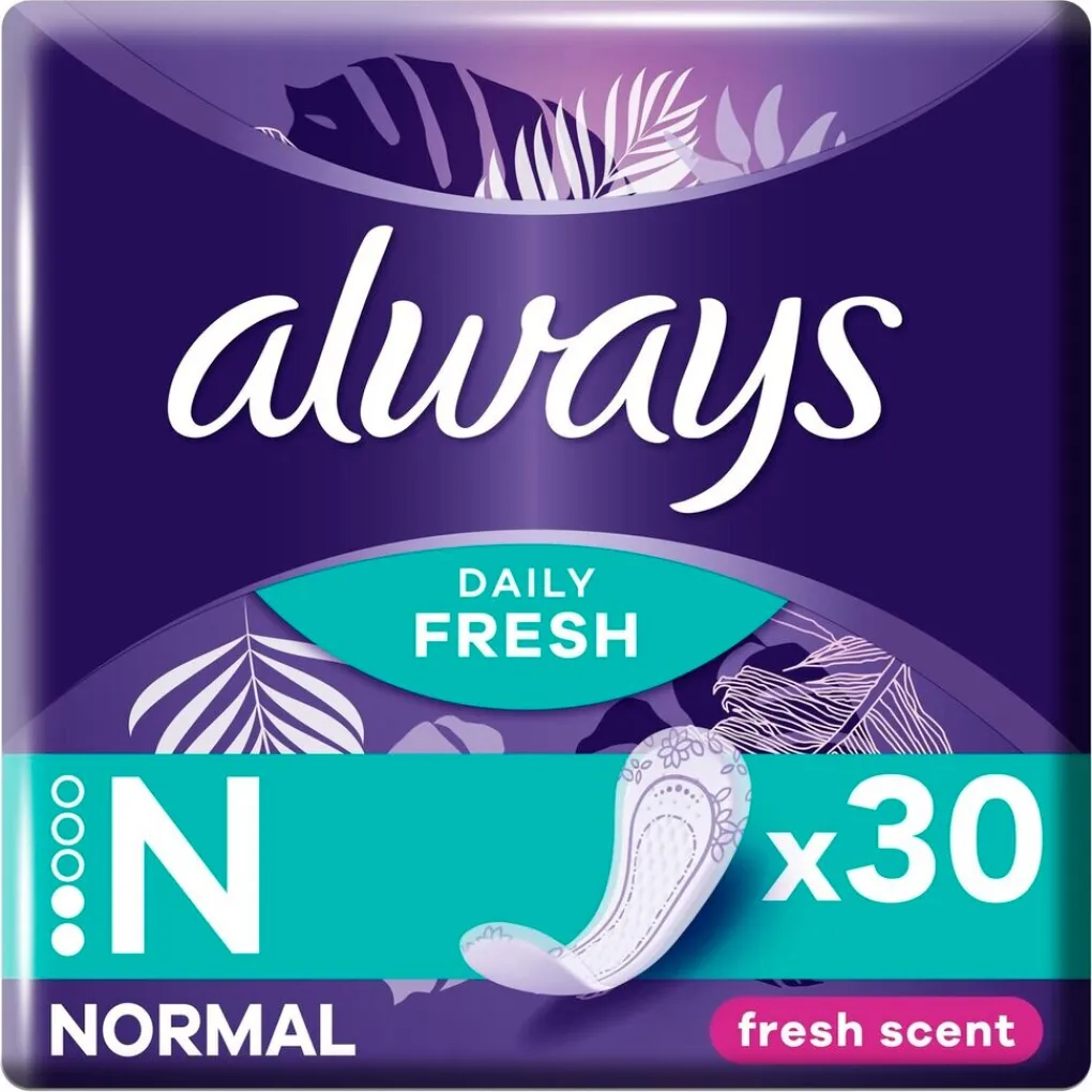 Always Dailies Inlegkruisjes>Fresh Normal Inlegkruisjes