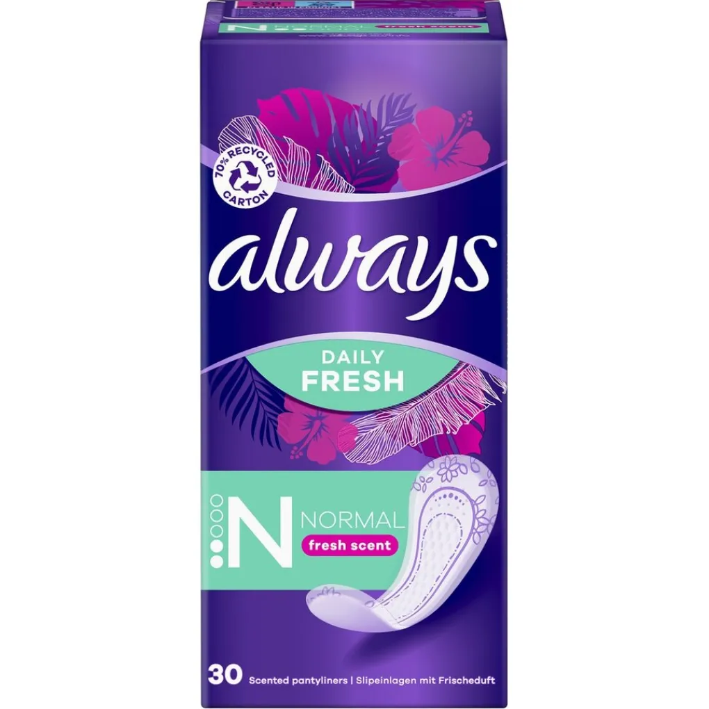 Always Dailies Inlegkruisjes>Fresh Normal Inlegkruisjes
