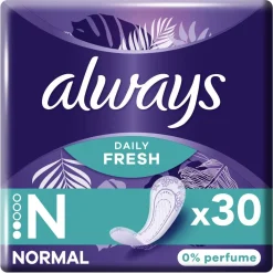 Always Dailies Inlegkruisjes>Fresh Normal Inlegkruisjes
