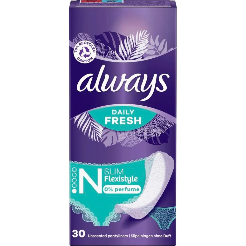 Always Dailies Inlegkruisjes>Fresh Slim Flexistyle Inlegkruisjes