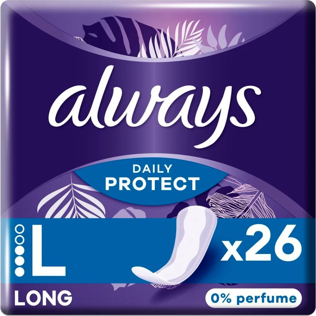 Always Dailies Inlegkruisjes>Long Inlegkruisjes