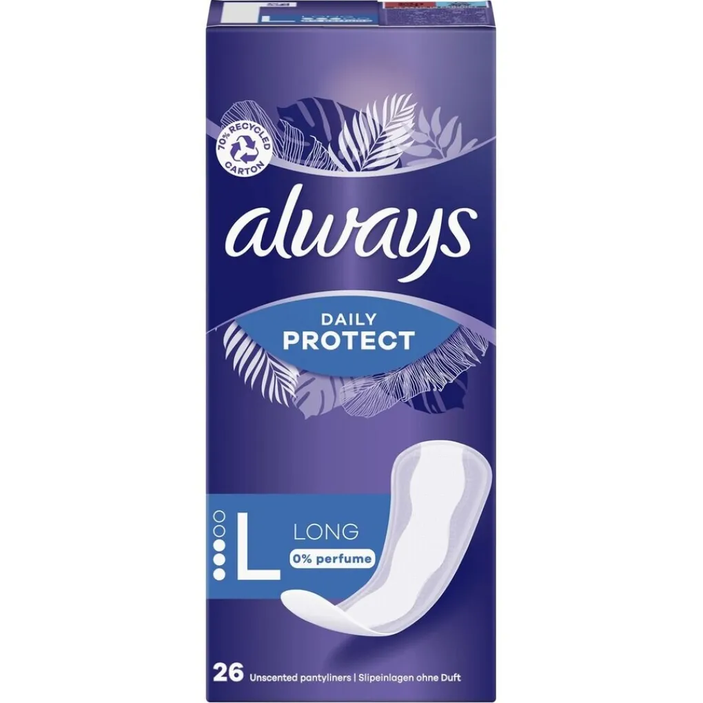 Always Dailies Inlegkruisjes>Long Inlegkruisjes