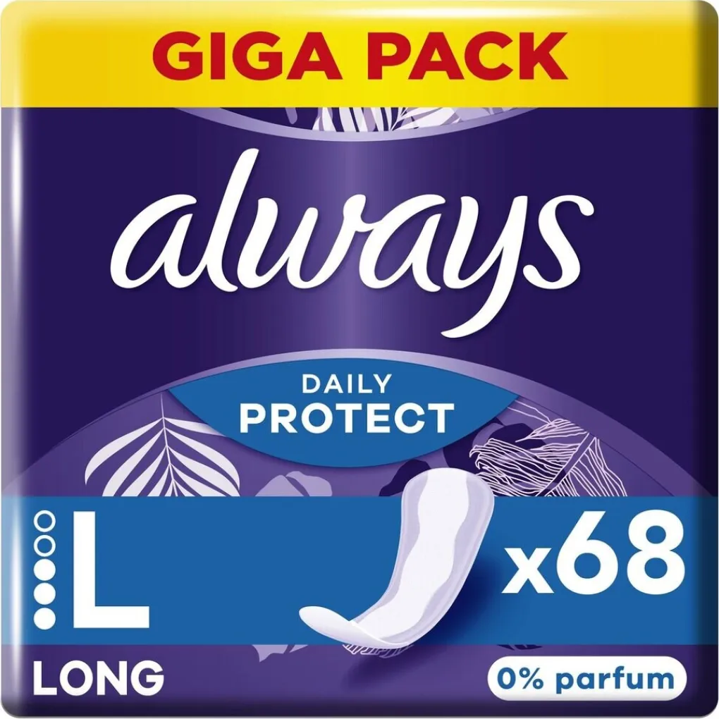 Always Dailies Inlegkruisjes>Long Inlegkruisjes