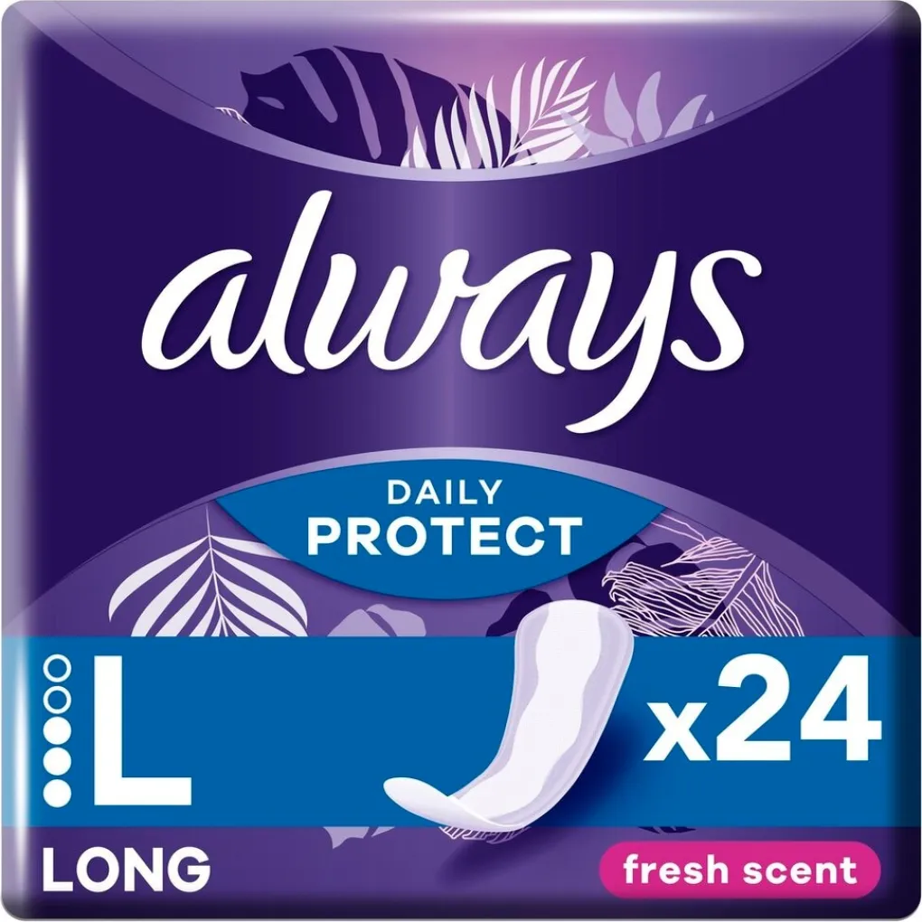 Always Dailies Inlegkruisjes>Long Inlegkruisjes