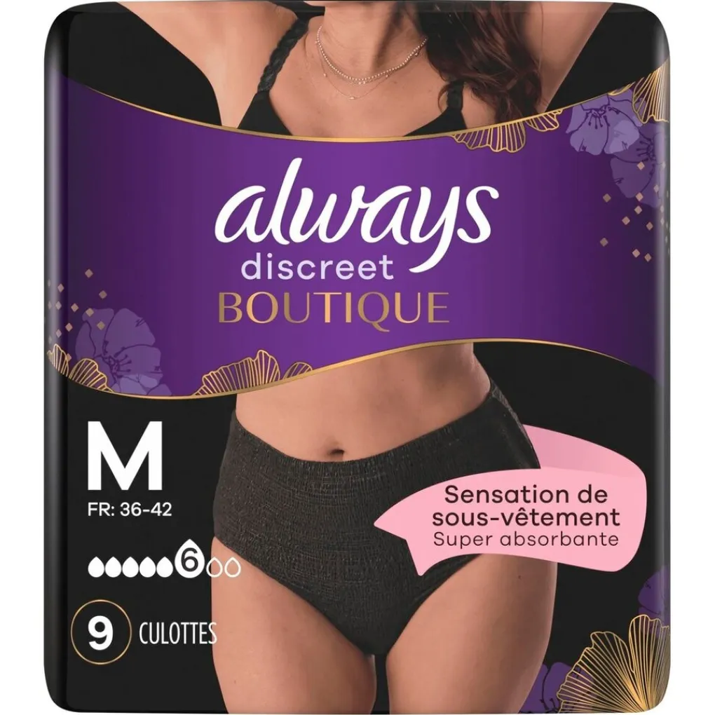Always Discreet Incontinentie>Boutique Incontinentiebroekjes