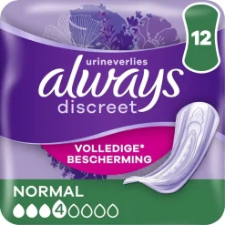 Always Discreet Incontinentie>Normal Incontinentieverband voor Urineverlies
