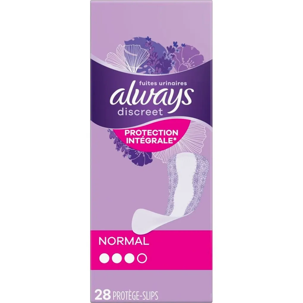 Always Discreet Incontinentie>Normal Inlegkruisjes