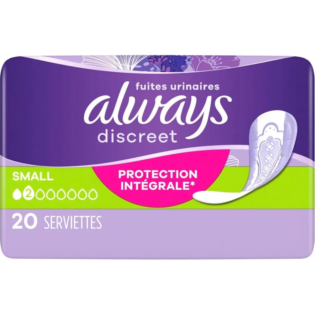 Always Discreet Incontinentie>voor Urineverlies Small Verband