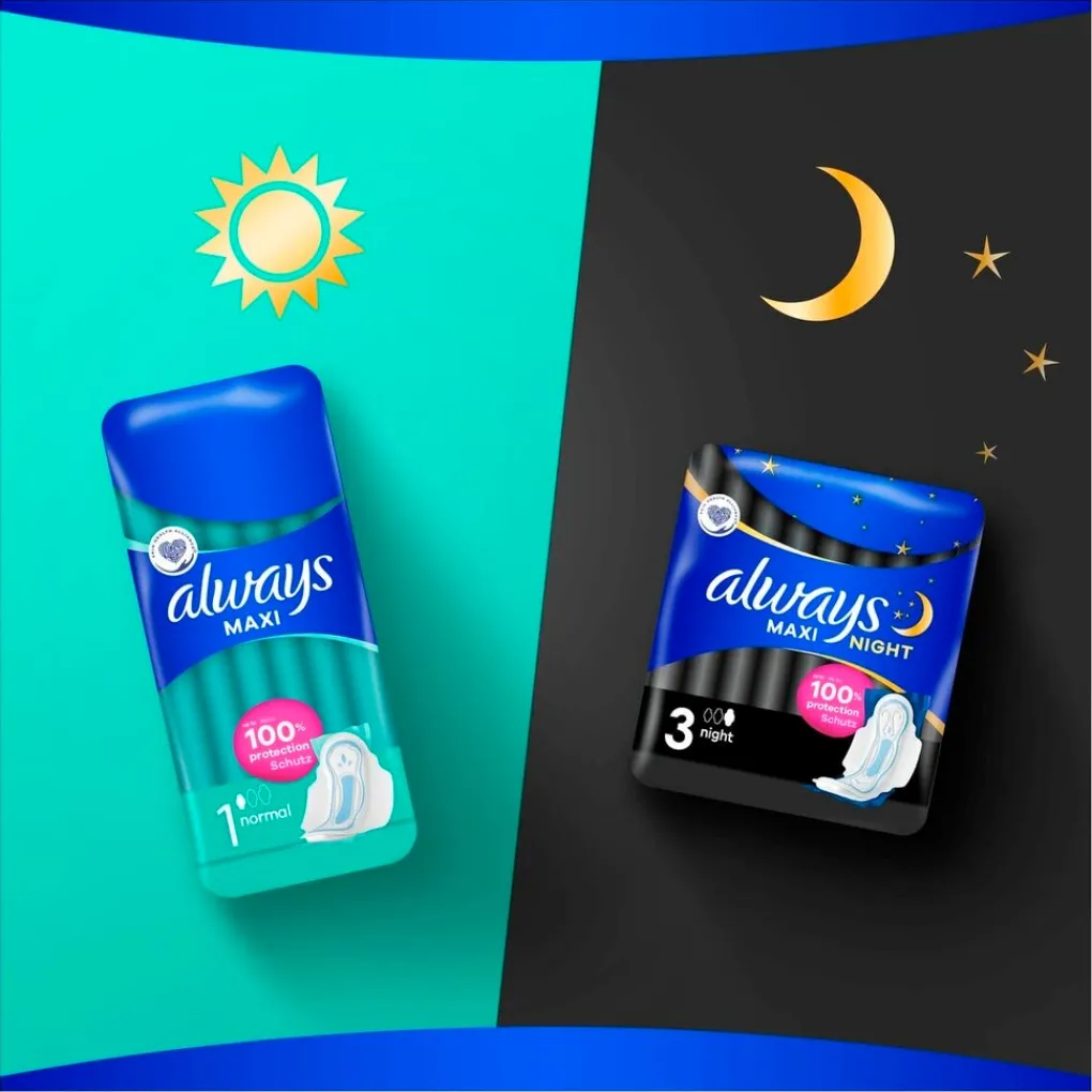 Always Maandverband>Maxi Night Maandverband