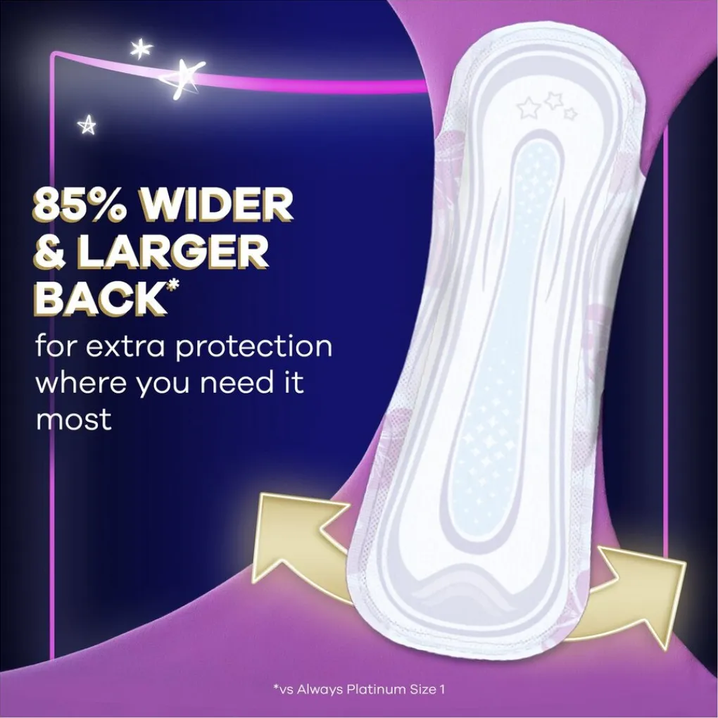 Always Maandverband>Platinum Secure Night Maandverband