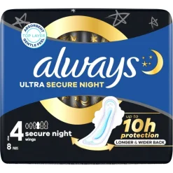Always Maandverband>Ultra Secure Night Maandverband