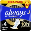 Always Maandverband>Ultra Secure Night Maandverband