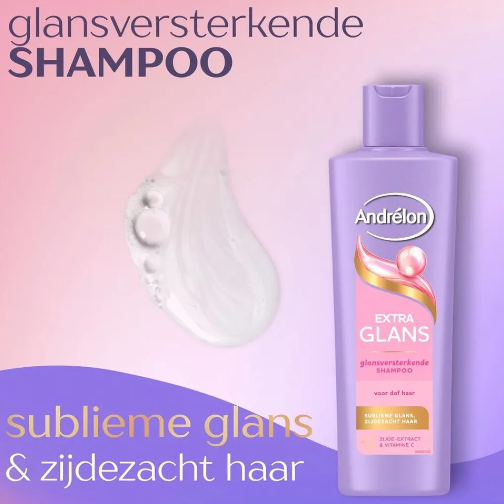 Andrelon Shampoo>Andrélon Extra Glans Glansversterkende Shampoo