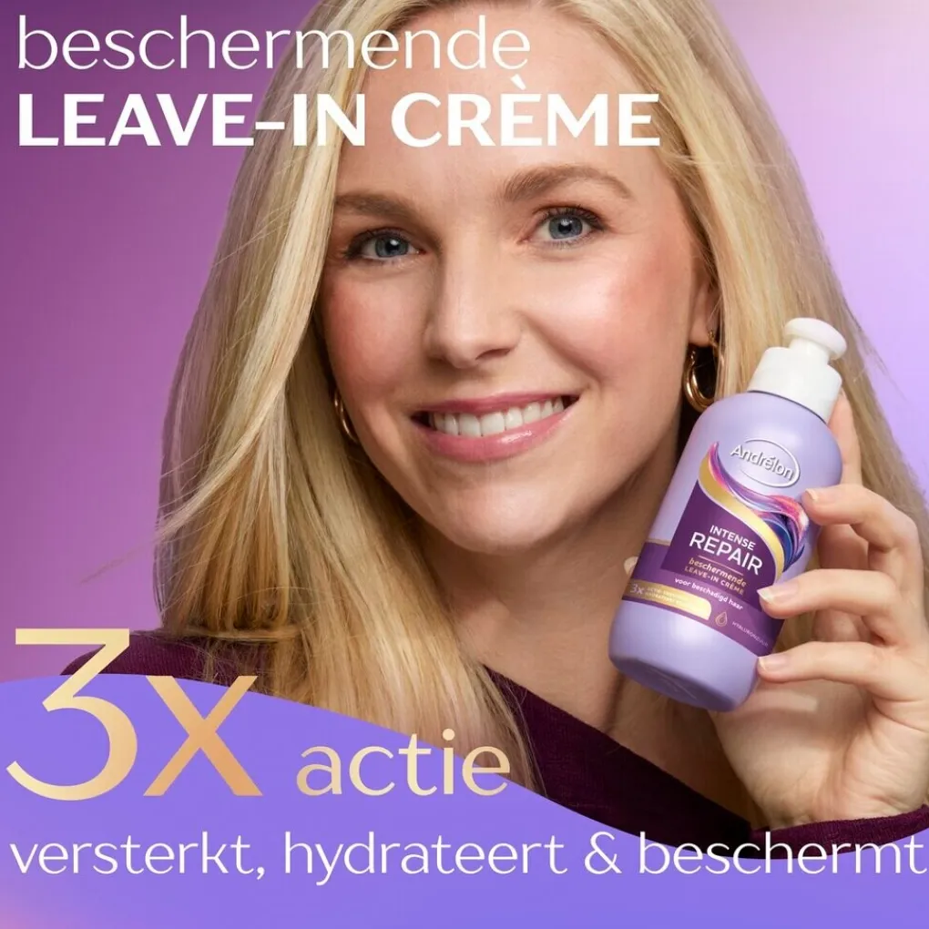 Andrelon Haarcrème>Andrélon Intense Repair Beschermende Leave-In Crème
