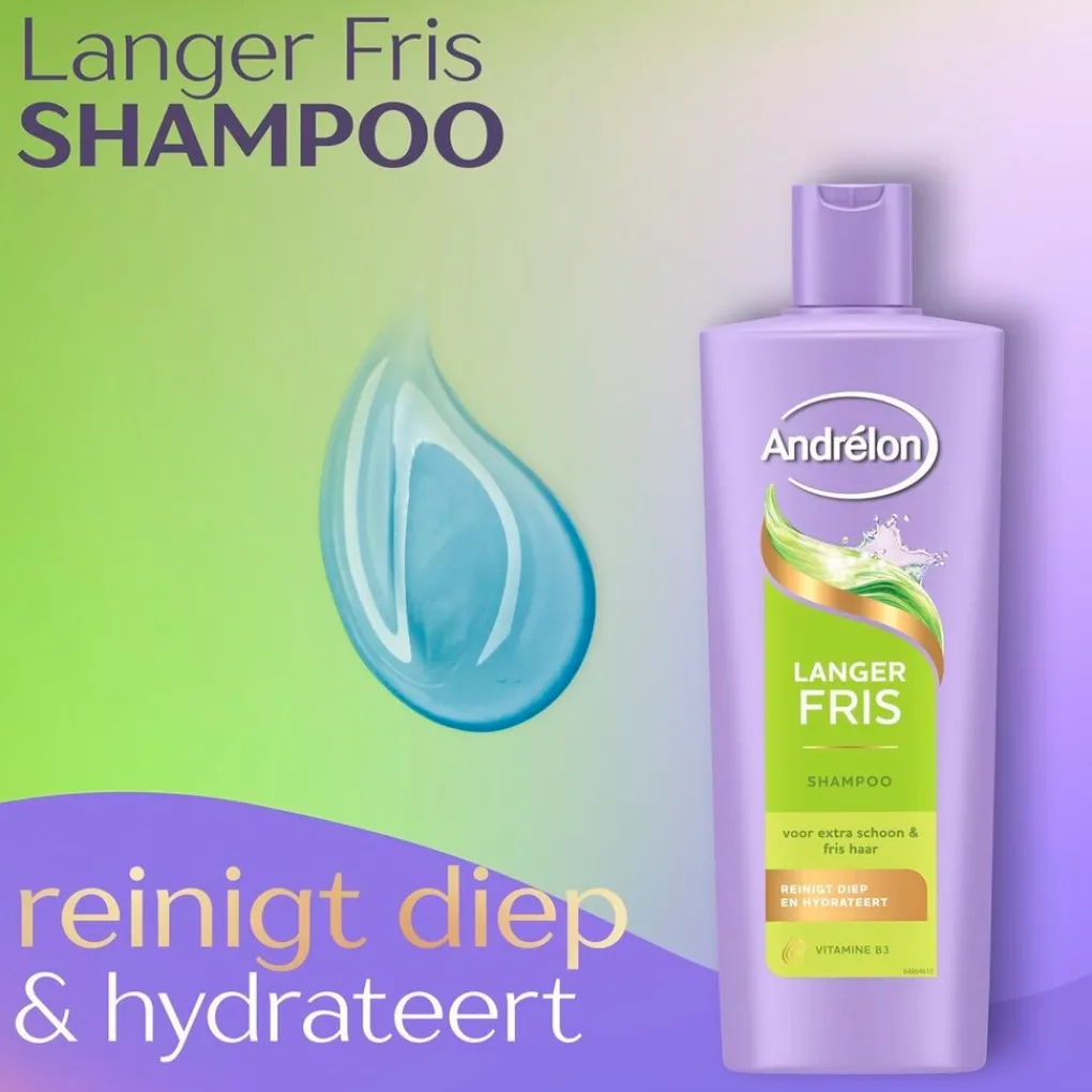 Andrelon Shampoo>Andrélon Langer Fris Shampoo
