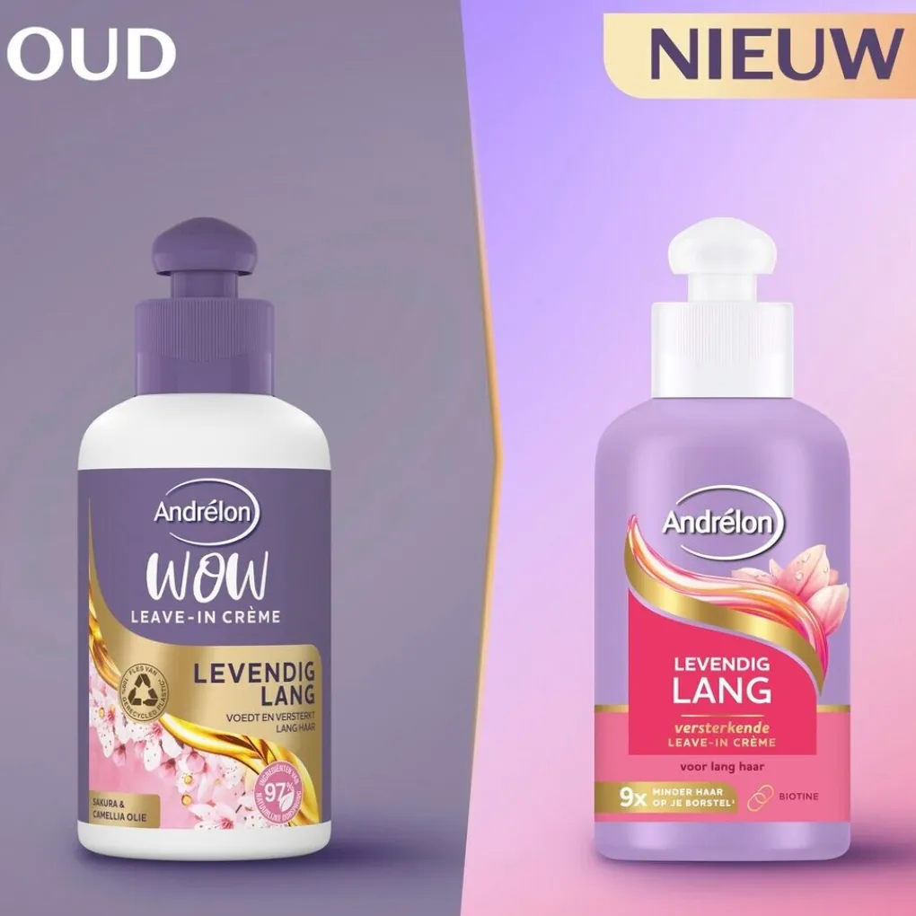 Andrelon Haarcrème>Andrélon Levendig Lang Leave-in Haarcrème