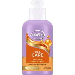 Andrelon Haarcrème>Andrélon Oil & Care Leave-in Haarcrème