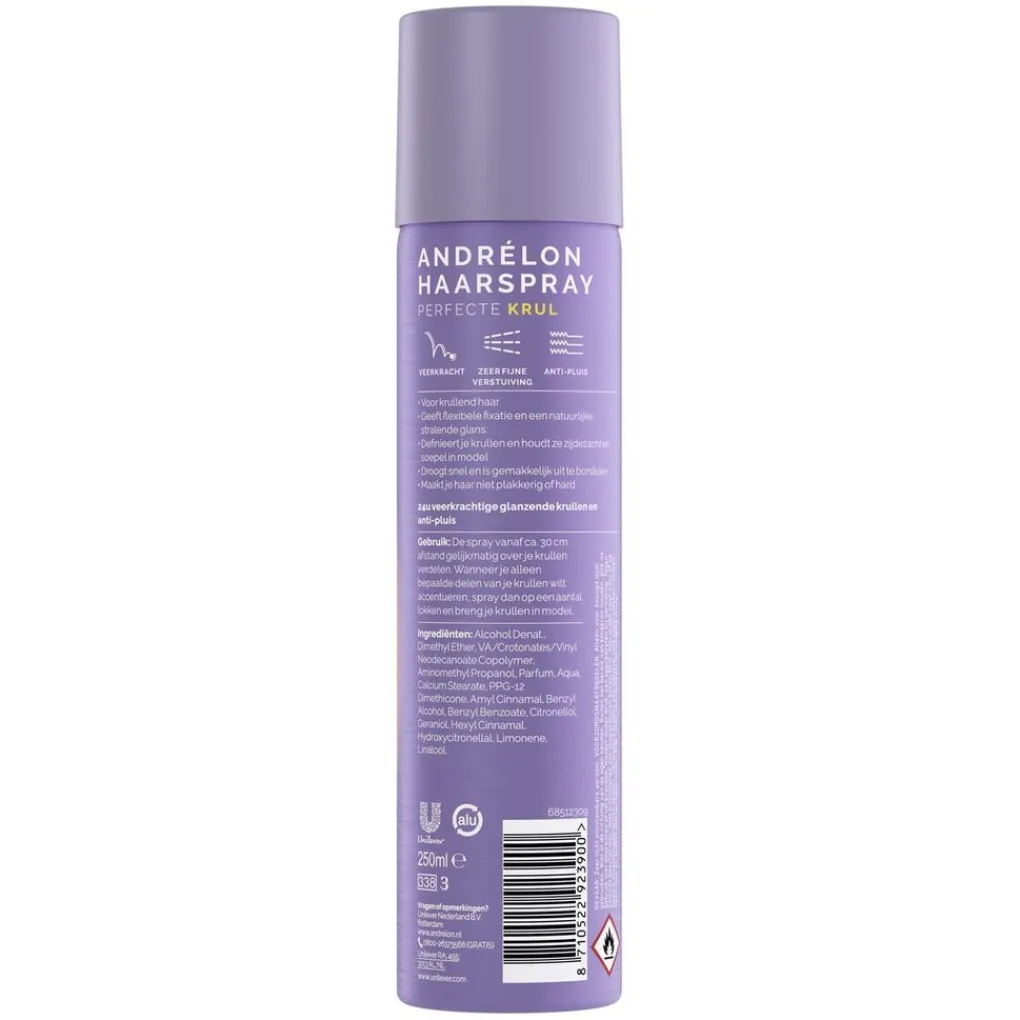 Andrelon Haarlak>Andrélon Perfecte Krul Haarspray