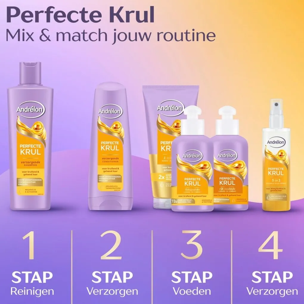 Andrelon Haarcrème>Andrélon Perfecte Krul Voedende Leave-in Haarcrème