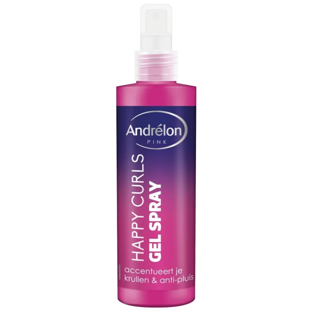 Andrelon Haargel>Andrélon Pink Styling Shape Your Curl Gelspray