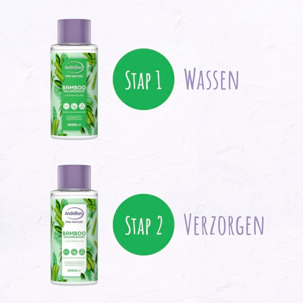 Andrelon Shampoo>Andrélon Pro Nature Bamboo Volume Boost Shampoo