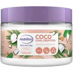 Andrelon Haarmasker>Andrélon Pro Nature Coco Curl Creation Haarmasker