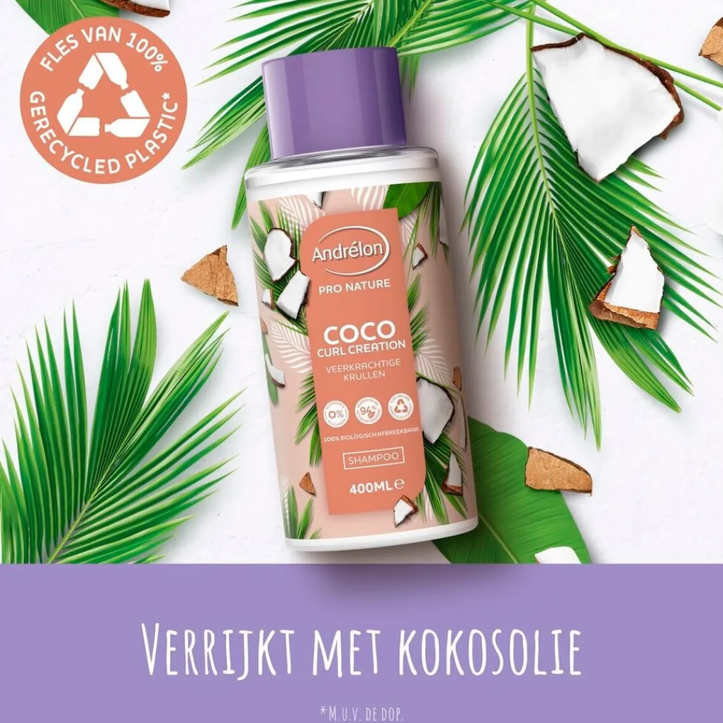 Andrelon Shampoo>Andrélon Pro Nature Coco Curl Creation Shampoo