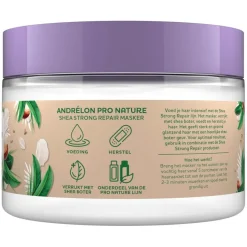 Andrelon Haarmasker>Andrélon Pro Nature Shea Strong Repair Haarmasker