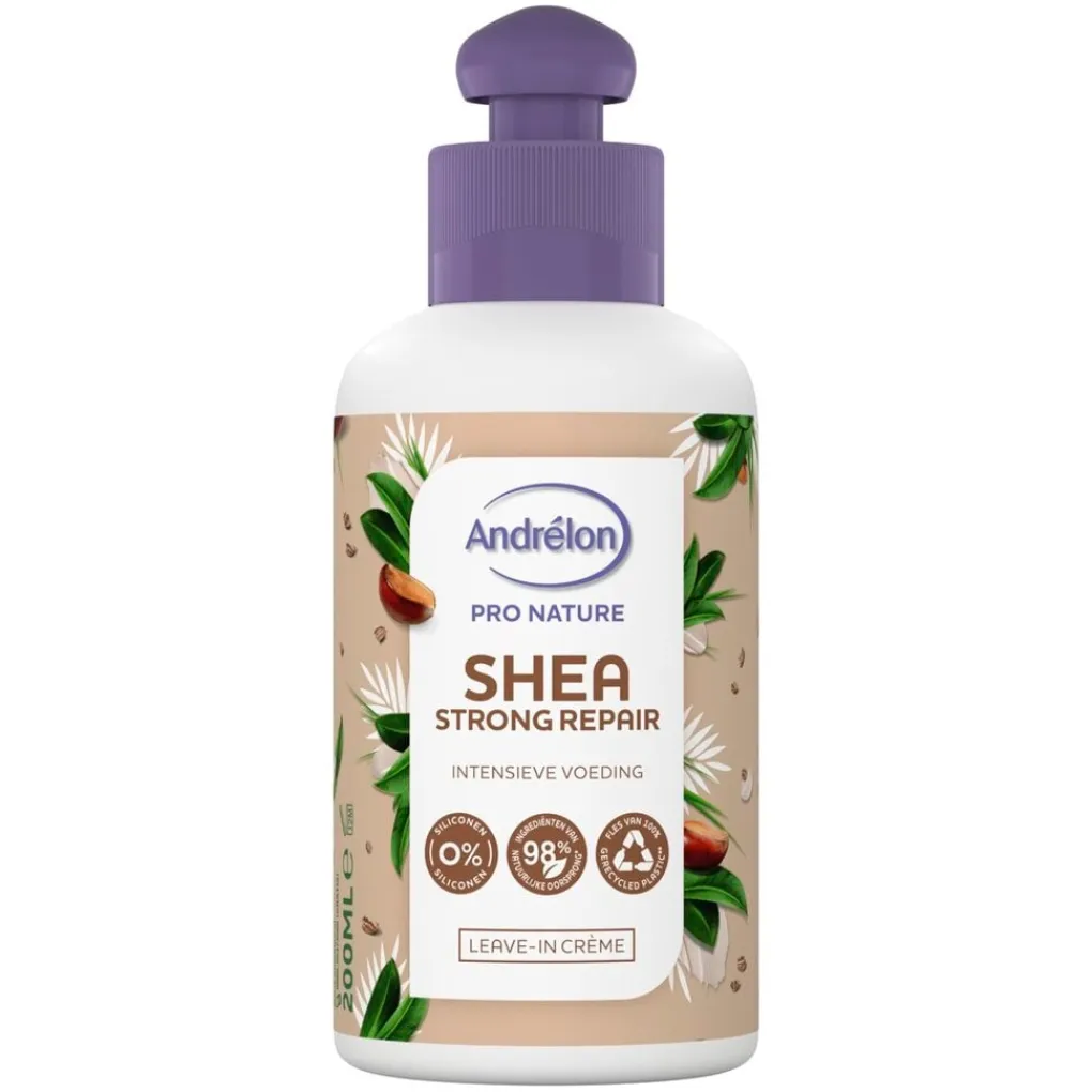 Andrelon Haarcrème>Andrélon Pro Nature Shea Strong Repair Leave-In Crème