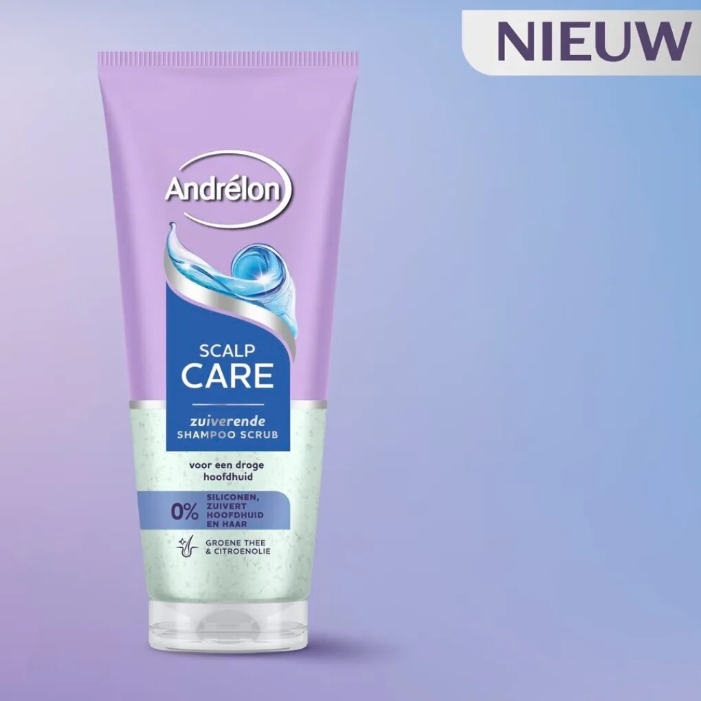 Andrelon Haartreatment|Shampoo>Andrélon Scalp Care Zuiverende Shampoo Scrub