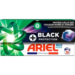 Ariel Wasmiddel>+Black Protection 4-in-1 Pods