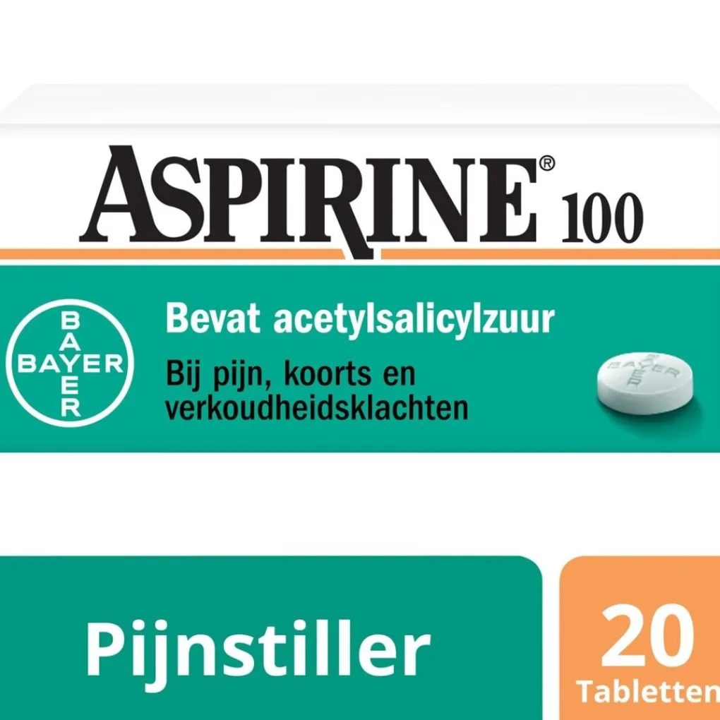 Aspirine Pijn>100 mg Tabletten