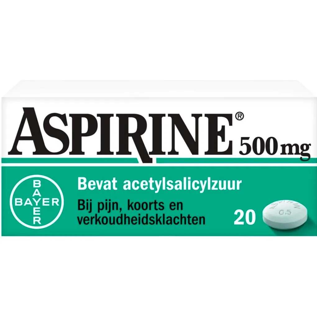 Aspirine Pijn>500mg Tabletten