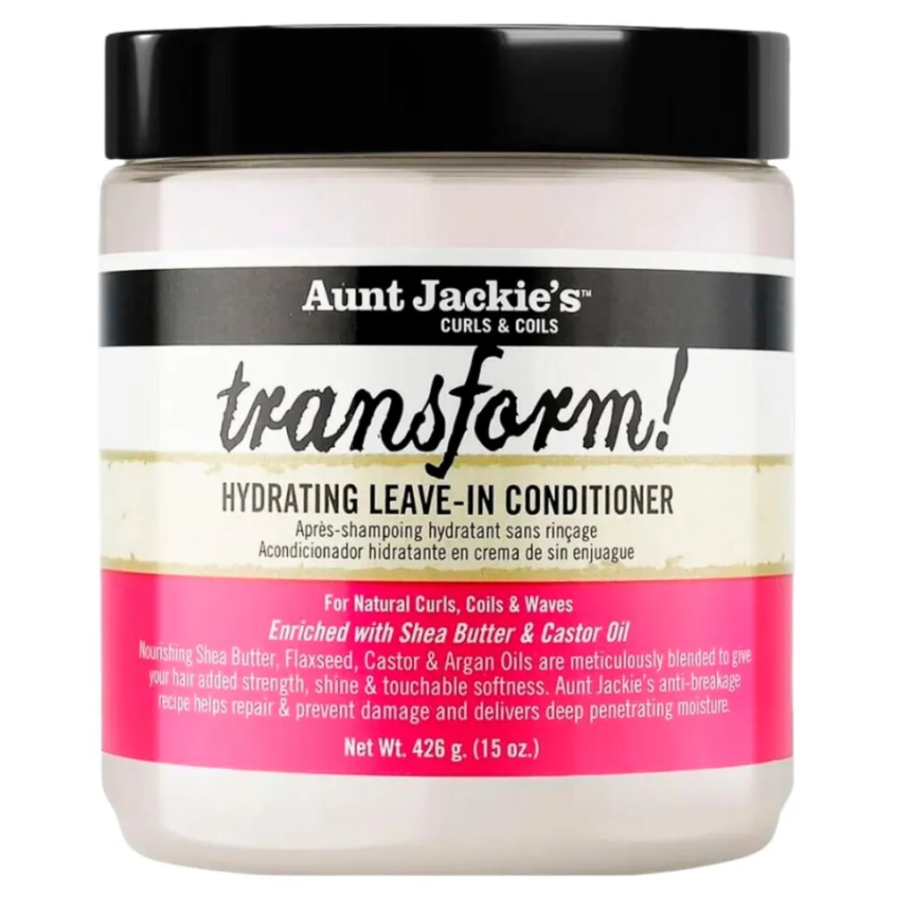 Aunt Jackie's Krullenverzorging|Leave-In Conditioner>Curls & Coils Transform! Hydrating Leave-In Conditioner