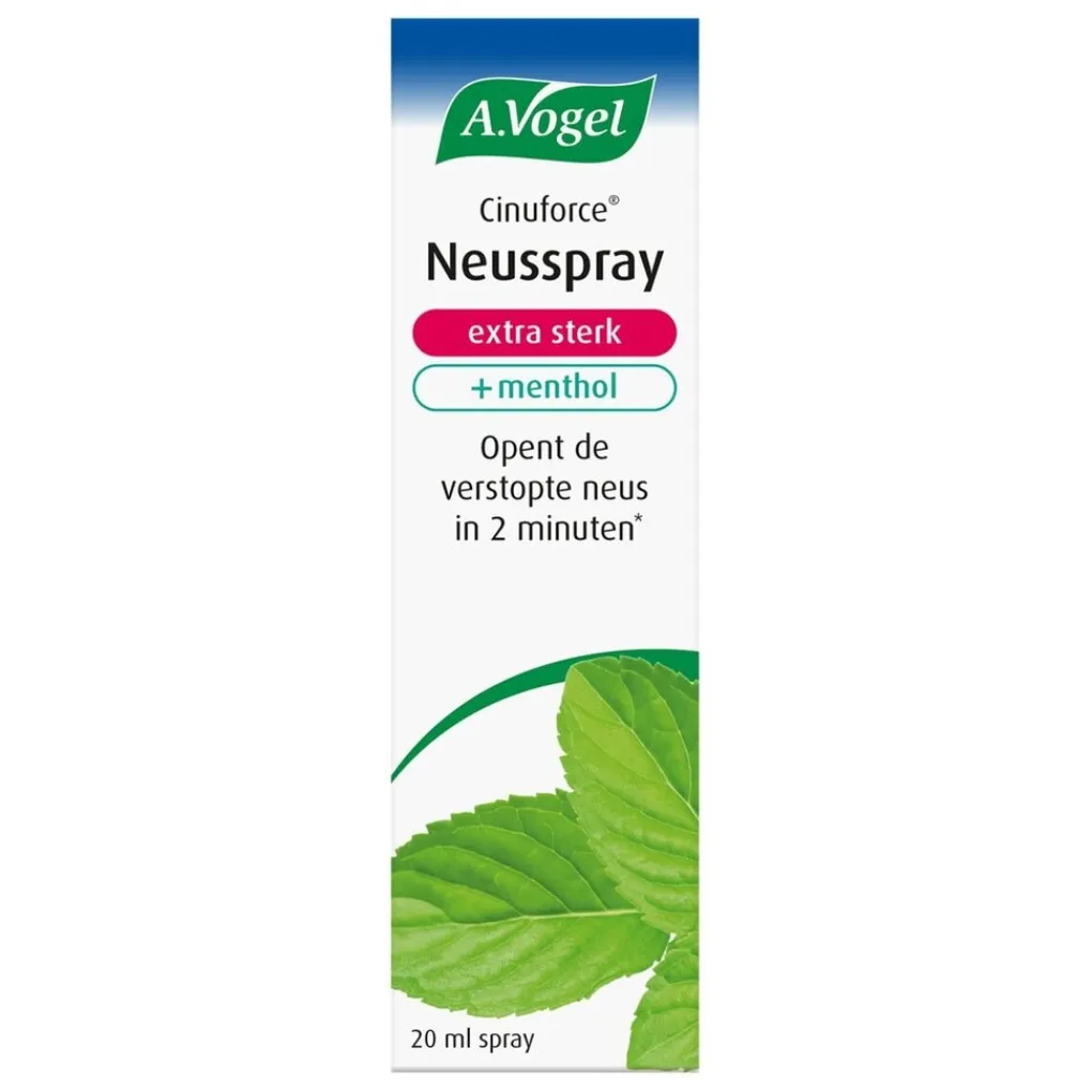 A.Vogel Luchtwegen|Natuurlijke Zelfzorgmiddelen>Cinuforce Extra Forte Neusspray