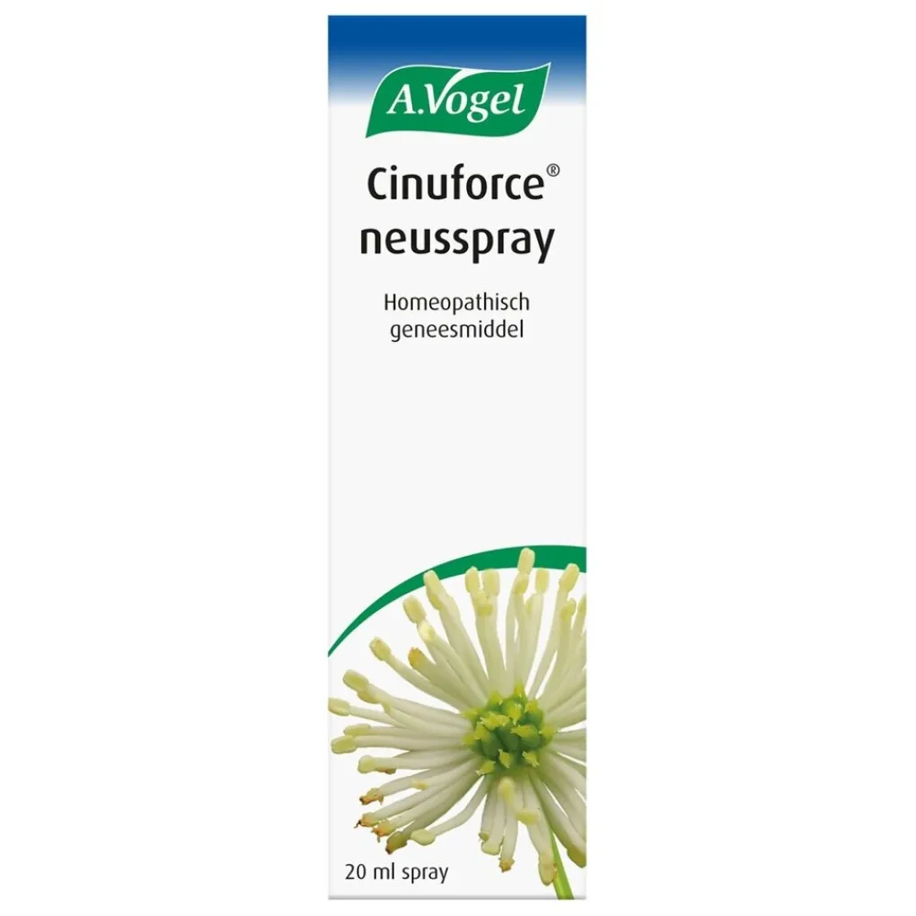 A.Vogel Luchtwegen|Natuurlijke Zelfzorgmiddelen>Cinuforce Neusspray