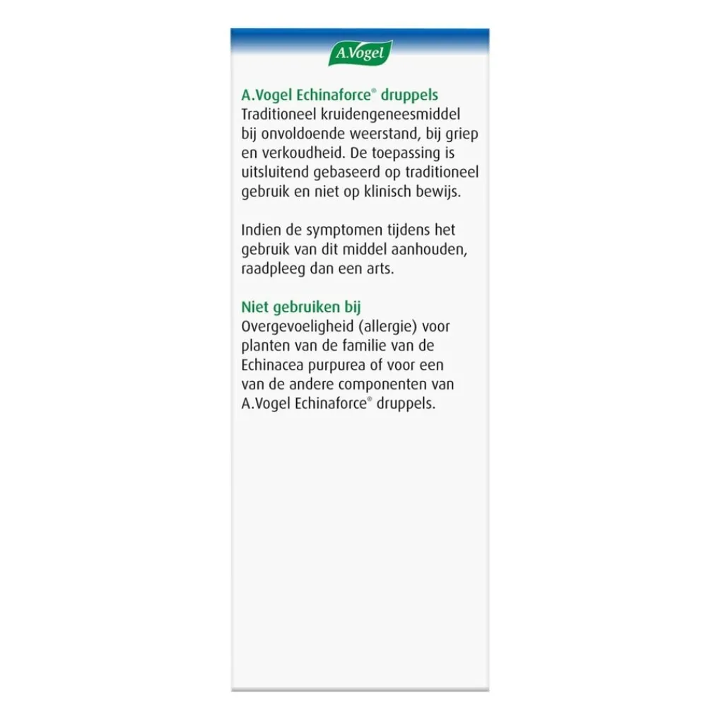 A.Vogel Natuurlijke Zelfzorgmiddelen>Echinaforce Druppels
