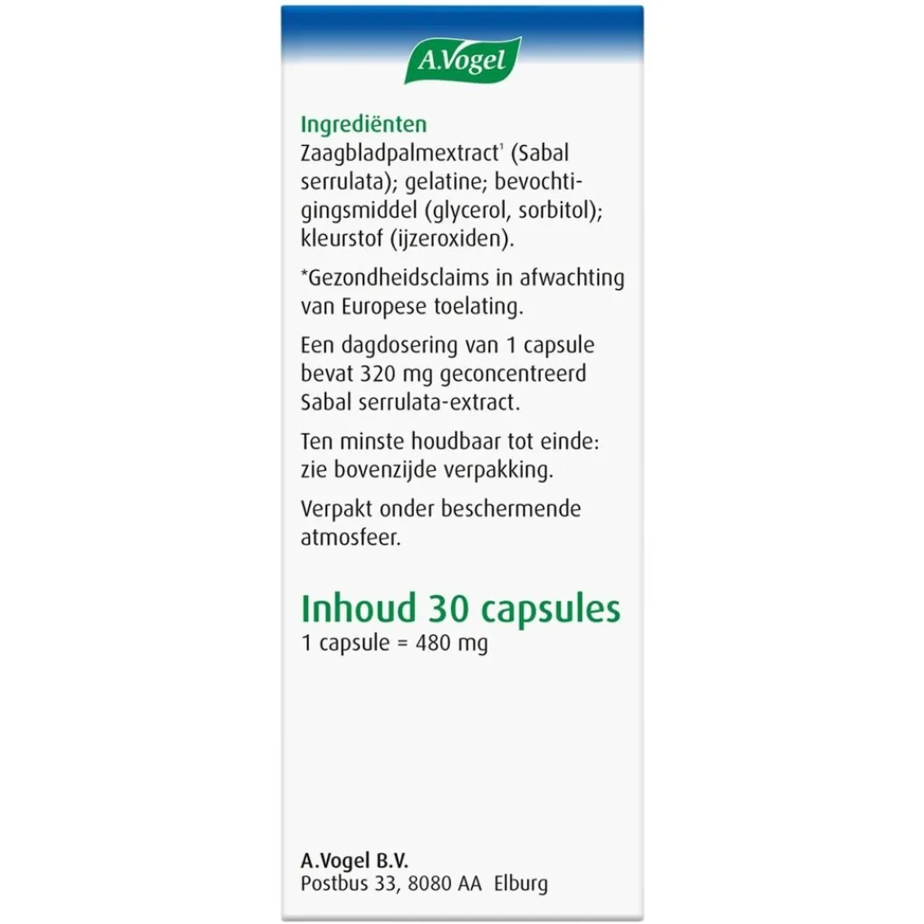 A.Vogel Prostaatsupplementen|Natuurlijke Supplementen>Prostaforce Capsules