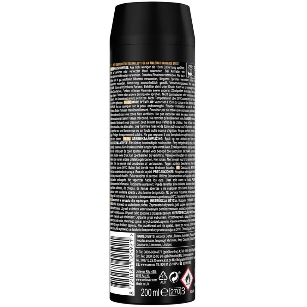 Axe Deospray>Dark Temptation XL Deodorant & Bodyspray