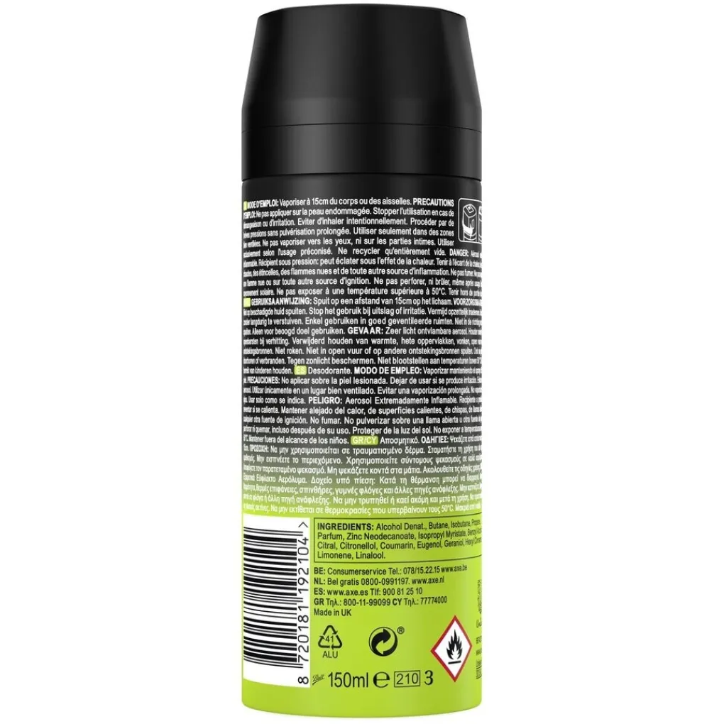 Axe Deospray>Epic Fresh Deodorant & Bodyspray