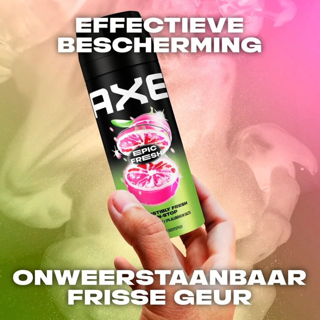 Axe Deospray>Epic Fresh Deodorant & Bodyspray