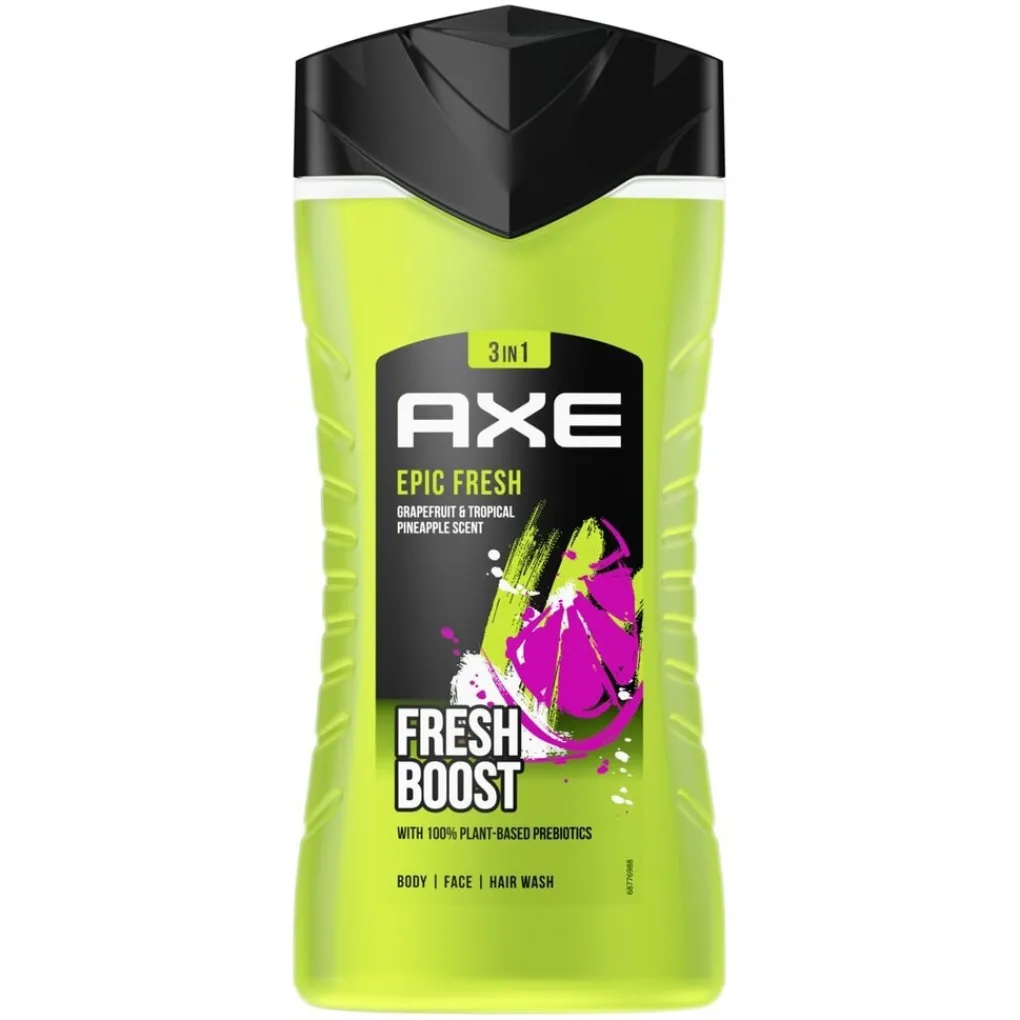 Axe Douchegel>Epic Fresh 3-in-1 Douchegel