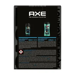 Axe Fine Fragrance Geschenkset Voor Hem>Aqua Bergamot Bodyspray & Bodywash Duo